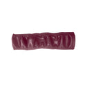 1 Pcs Wine Red Car Steering Wheel Cover Soft Leather Breathable Anti-slip