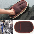 1 Pcs Car Cleaning Sponge Brush Car Washing Glove Soft Car Care Glove Plush