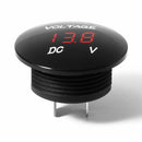 1pc Voltmeter Voltage Display Voltage Meter LED Digital Car Modified Boat  New