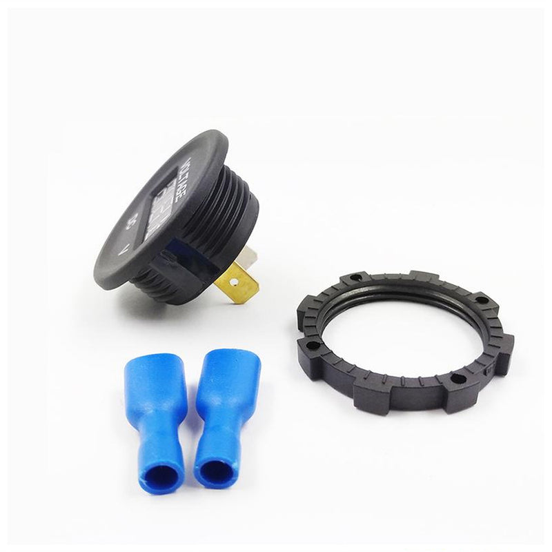 1 x DC12-24V Voltmeter Voltage Display Voltage Meter Modified Boat Universal Hot