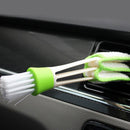 2 x Car Multi-Function Air Conditioning Outlet Double-Head Dust Cleaning Brush