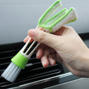 2 x Car Multi-Function Air Conditioning Outlet Double-Head Dust Cleaning Brush