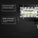 1 X 7inch 120W LED Work Light Bars Offroad Spotlight Work Driving Lamps