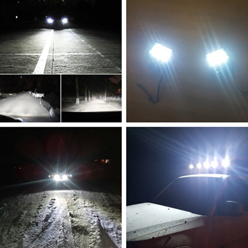 1 X 7inch 120W LED Work Light Bars Offroad Spotlight Work Driving Lamps