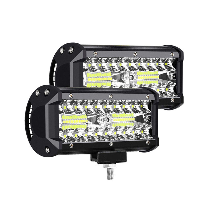 1 X 7inch 120W LED Work Light Bars Offroad Spotlight Work Driving Lamps