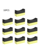 10 Pcs Car Wash Sponge Clay Rub Block Cleaning Wax Polish Pad Tool Multi-use