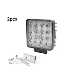 2 x 48W LED Work Light Lamp Flood Off road car boat Truck Driving