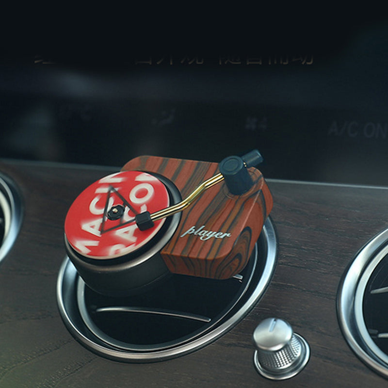 1 x Car Air Conditioner Outlet Perfume Record Player Car Aromatherapy Relax