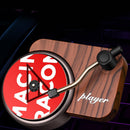 Retro Car Air Conditioner Outlet Perfume Record Player Car Aromatherapy Relax