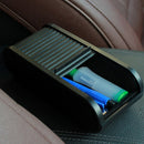 Universal Armrest Box Car Center Console Storage Case Container PU Leather