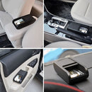 Universal Armrest Box Car Center Console Storage Case Container PU Leather