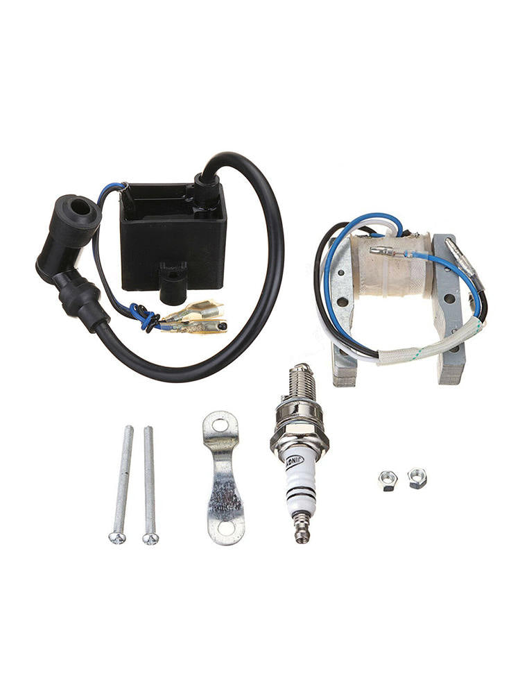 1 Set CDI Ignition Coil Magneto 49-80cc 2-Stroke Engine Motorized Bike Parts