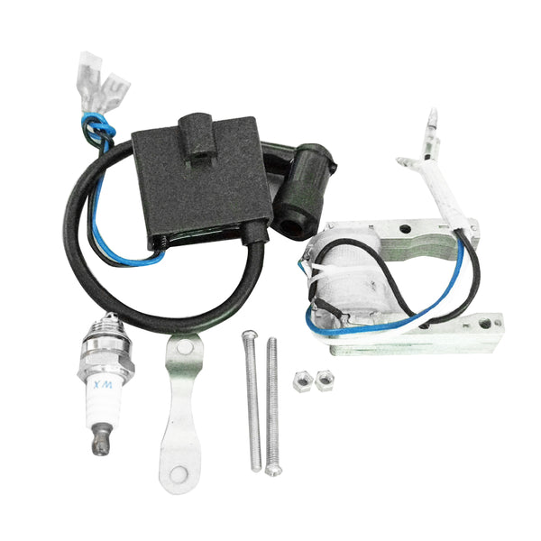 1 Set CDI Ignition Coil Magneto 49-80cc 2-Stroke Engine Motorized Bike Parts