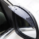 2PCS For Car Mirror Rain Shield eyebrow cover Board Sun Visor Shade guard