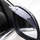 2PCS For Car Mirror Rain Shield eyebrow cover Board Sun Visor Shade guard