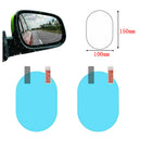 4 PCS For Car Rearview Mirror Protective Film Rainproof Easy Useful