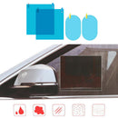 2/4 pcs Rainproof Anti Fog Car Mirror Window Rearview Mirror Protective Film Hot