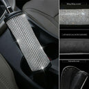 1pc Universal Bling Crystal Rhinestone Car Hand Brake Protector Handbrake Cover