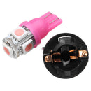 10x New Best Pink LED Bulbs for Instrument Gauge Cluster Dash+10x Sockets