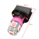 10x New Best Pink LED Bulbs for Instrument Gauge Cluster Dash+10x Sockets