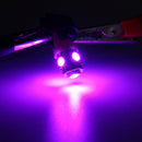 10x New Best Pink LED Bulbs for Instrument Gauge Cluster Dash+10x Sockets