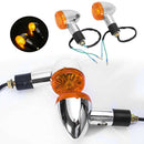 2* Bullet Motorcycle Turn Signal Light Indicators Blinkers Amber Yellow Useful
