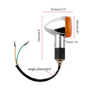 2* Bullet Motorcycle Turn Signal Light Indicators Blinkers Amber Yellow Useful