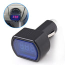 1x 12V-24V LED Digital Voltmeter Auto Car Battery Voltage Gauge Hot