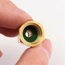 2x Refrigerant Tank Adapter 1/2'' ACME Female x 1/4'' Male Flare Fitting Hot