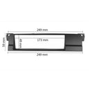 1x Car Stereo Radio Fascia Panel Trim Kit 1 Din Frame for BMW 3-Series (E46) Hot