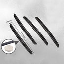 8 pcs New For Auto Door And Mirror Anti-Collision Strips Anti Rub Bars
