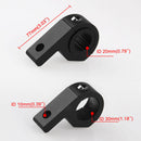 1pcs Off-Road LED Light Bar 0.75"/1"/1.25" Horizontal Bar Clamp Mounting Kit