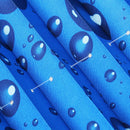 1Pc Blue Sunshade with 2 Glass Suckers for Car Auto Aluminum Foil