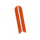 2x Reflective Warning Strip Tape Car Bumper Reflector Decals Stickers Simple Use