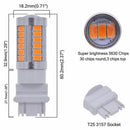 2pcs New Best For 3157 5730 33LED Car Tail Backup Reverse Turn Reversing Lamp