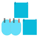 4 x Nice Fit Car Side Window Rearview Mirror Anti Fog Film Rainproof Best
