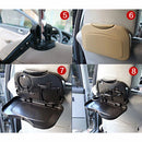 Foldable Car Back Seat Drink Cup Holder Bottle Stand Food Dining Tray Table Pad