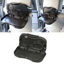 Foldable Car Back Seat Drink Cup Holder Bottle Stand Food Dining Tray Table Pad