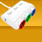 3-in-1 Car lighter Socket Charger with 2 USB Charging Ports Adapter