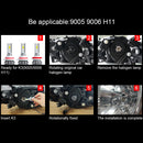 1 Pair Fit For 9005/HB3/H10 Car LED Bulbs Headlight Kit Top Light Special