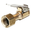 2 * Brass Car Tire Inflator Valve Stem Connector Air Chuck Lock Durable Hot