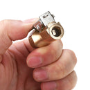 2 * Brass Car Tire Inflator Valve Stem Connector Air Chuck Lock Durable Hot