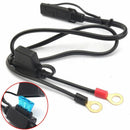Motorcycle Battery Terminal Connector Harness 12 V Charger Adapter Cable Plug