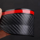 4X Car Carbon Fiber Rearview Mirror Rainboard Waterproof Cover Keep Clean