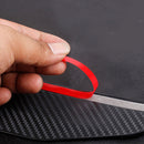 4X Car Carbon Fiber Rearview Mirror Rainboard Waterproof Cover Keep Clean