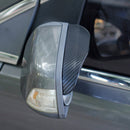 4X Car Carbon Fiber Rearview Mirror Rainboard Waterproof Cover Keep Clean
