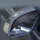 4X Car Carbon Fiber Rearview Mirror Rainboard Waterproof Cover Keep Clean