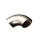 Stainless Steel 90 Degree Bend Pipe Elbow Tube Exhaust Piping Best Fit Car