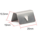 8pcs Wind Rain Deflector Channel New Metal Retaining Clips For Heko G3 Clip New