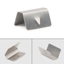 8pcs Wind Rain Deflector Channel New Metal Retaining Clips For Heko G3 Clip New